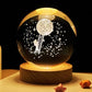 Esfera de cristal decorativa